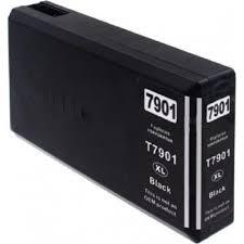 Compatible 79XL T7901 Black Ink Cartridge for Epson Printers C13T79014010