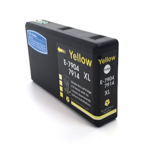 Compatible 79XL T7904 Yellow Ink Cartridge for Epson Printers C13T79044010
