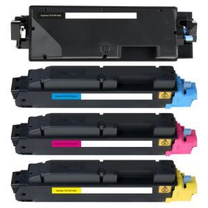 4 Pack - Compatible TK5150 BCMY Toner Multipack for Kyocera Printers
