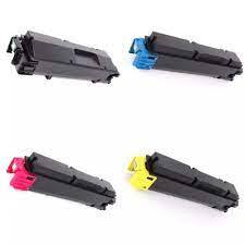 4 Pack - Compatible TK5205 BCMY Toner Multipack for Kyocera Printers