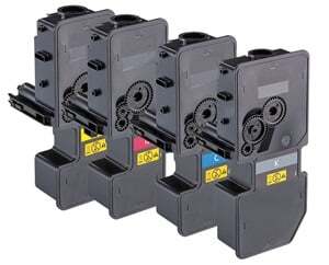 4 Pack - Compatible TK5230 BCMY Toner Multipack for Kyocera Printers