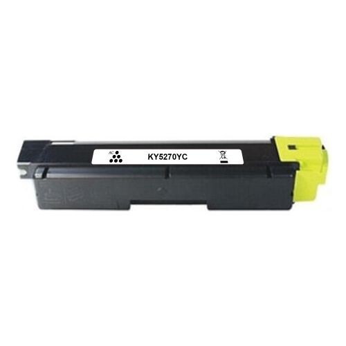 Compatible TK5270Y Yellow Toner Cartridge for Kyocera Printers