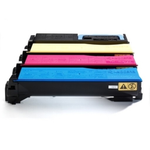 4 Pack - Compatible TK550 BCMY Toner Multipack for Kyocera Printers