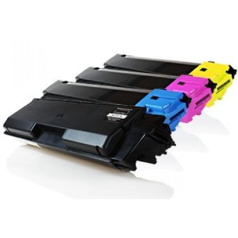 4 Pack - Compatible TK590 BCMY Toner Multipack for Kyocera Printers