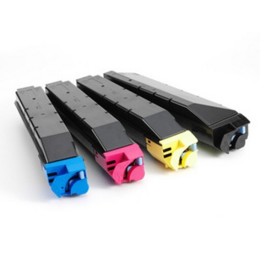 4 Pack - Compatible TK8505 BCMY Toner Multipack for Kyocera Printers