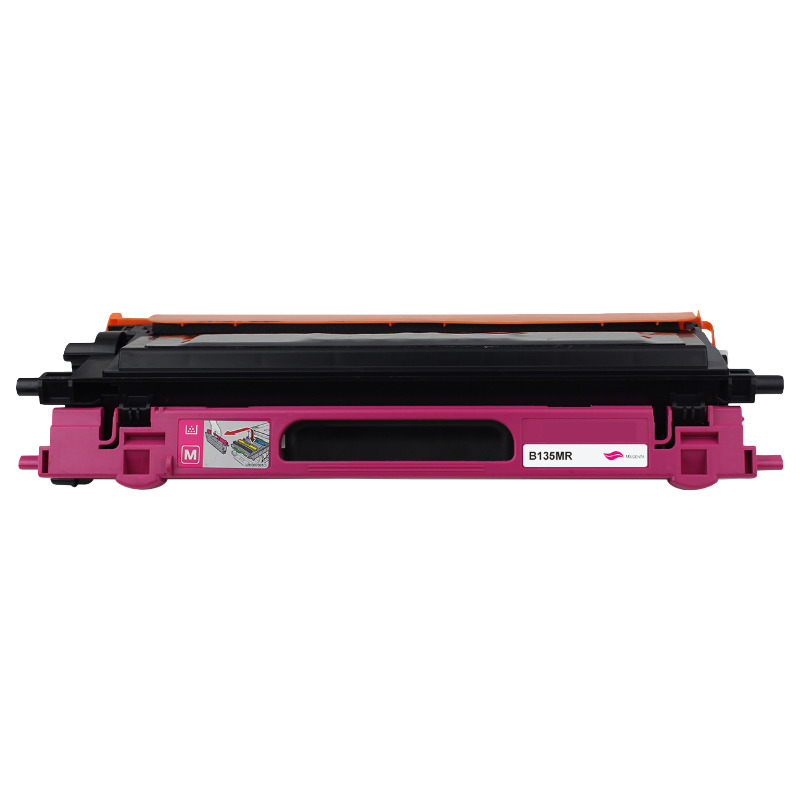 Compatible TN115 TN135 Magenta Toner Cartridge for Brother Printers