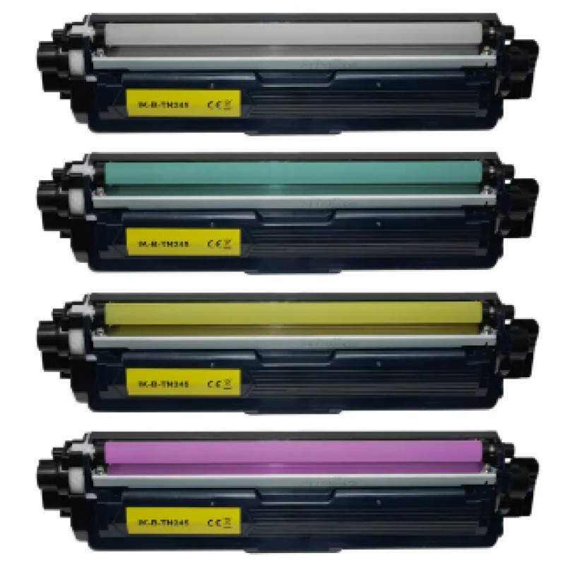 4 Pack - Compatible TN242/TN246 Hi Cap BCMY Toner Multipack for Brother Printers