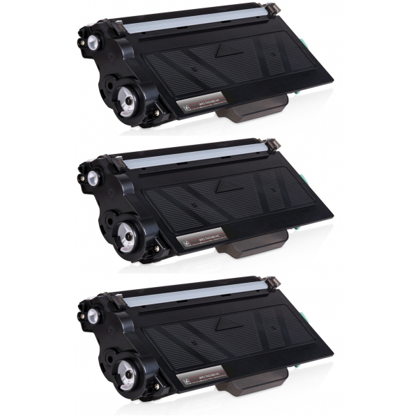 4 Pack - Compatible TN3380 x 3 + DR3300 x 1 Toner/Drum Multipack for Brother Printers