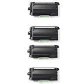 5 Pack - Compatible TN3610 x 4 + DR3600 x 1 Toner/Drum Multipack for Brother Printers