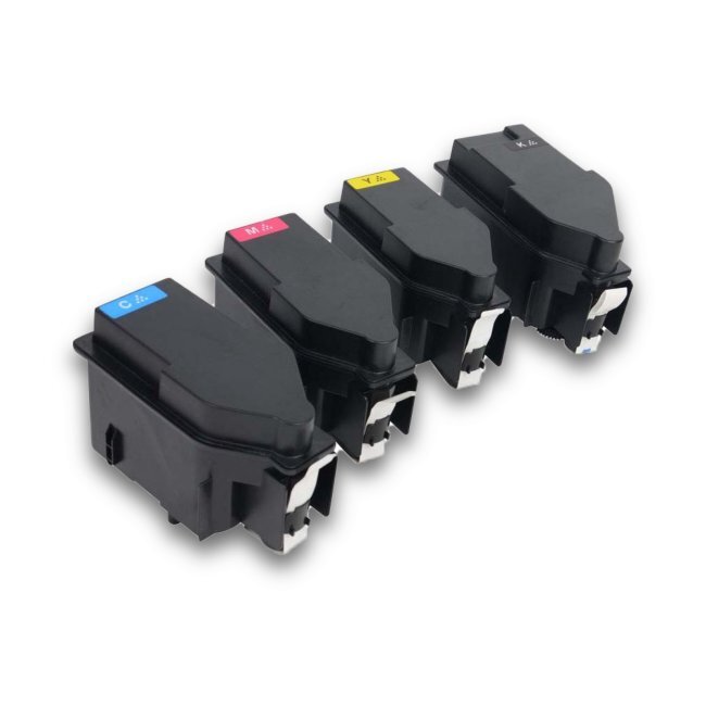 4 Pack - Compatible TNP79 BCMY Toner Multipack for Konica Minolta Printers. AAJW150/AAJW450/AAJW250/AAJW350