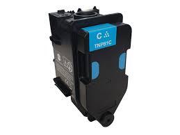 Compatible TNP81C Cyan Toner Cartridge for Konica Minolta Printers AAJW451