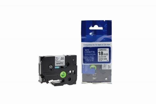 Compatible TZe-241 Black on White Tape 18mm x 8m for Brother P-Touch Label Printers