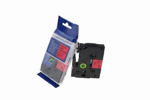 Compatible TZe-431 Black on Red Tape 12mm x 8m for Brother P-Touch Label Printers