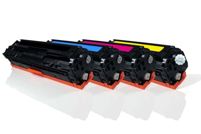 4 Pack - Compatible 415A Multipack W2030A/W2031A/W2032A/W2033A BCMY Toner - includes chip for HP Printers