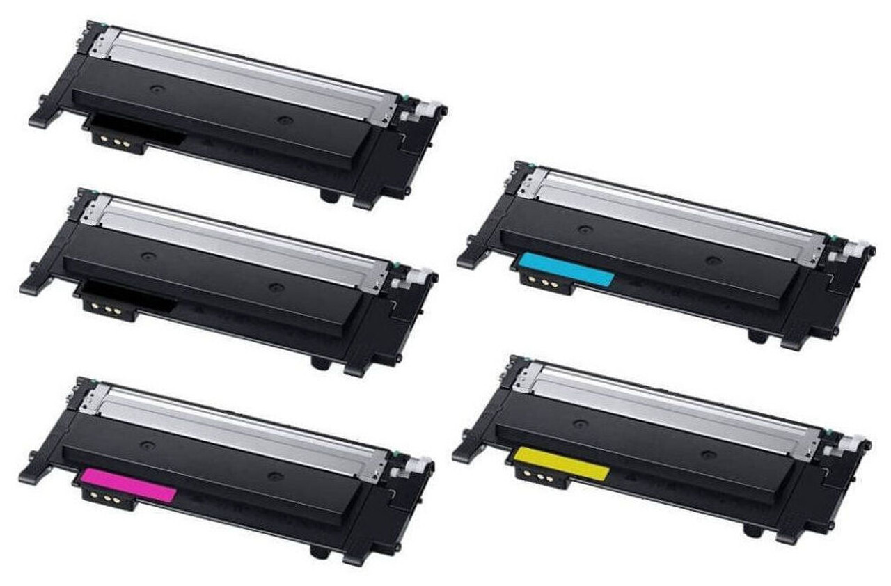5 Pack - Compatible 117A Multipack W2070A/W2071/W2072/W2073A BBCMY Toner + Extra Black for HP Printers
